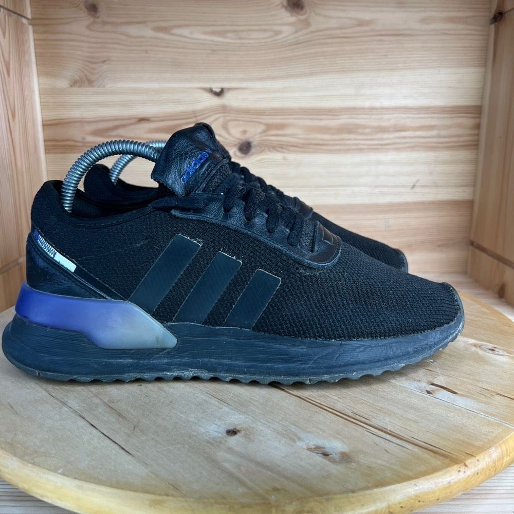 Adidas NMD Blue & Black Mesh Sneaker Shoes Mens Size 8